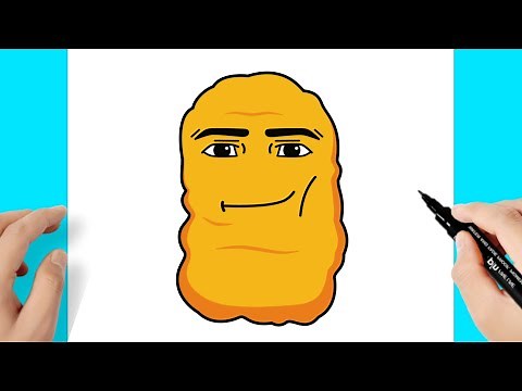 How to draw Chicken Nugget