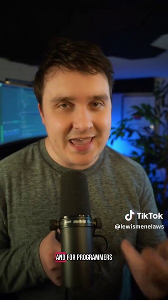 Coding with Lewis on TikTok