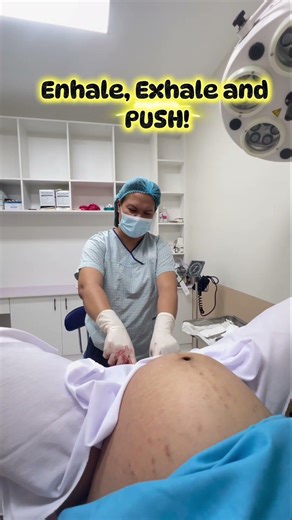breath and PUSH #childbirthpain #positivebirth #expectingababy #laborpain