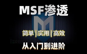 【MSF保姆级教程】2022最新MSF渗透全流程教程讲解，零基础也能学会！MSF教程