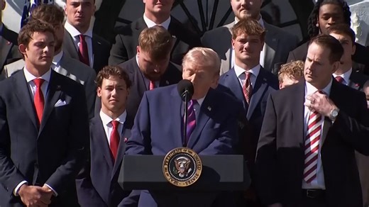 🚨 NOW — PRESIDENT TRUMP WITH THE EPIC MOMENT: "Curt Cignetti. Where is Curt Cignetti?!"CIGNETTI: Right here! 🤣TRUMP: *Pulls him close* "Curt Cignetti has turned out to be the coach of the LAST DECADE! He took a team, nobody knew him or the team — he took this team all the way.""People betted against you ALL THE WAY.""He took over after a 3 and 9 season, and set a tone few people have seen in the HISTORY of college football.""In 2023...he said, I KNOW HOW TO WIN.""I like this guy!""Just 2 years
