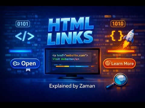 How to Create Links in HTML | Complete Tutorial