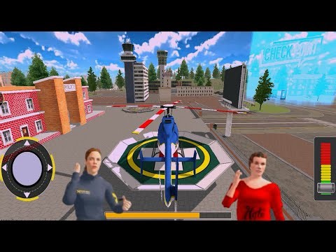 Helicopter game simulator 3D game - Mission the robber (Android gameplay) 