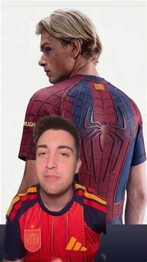 The BARCA x SPIDERMAN T-SHIRT 😍 #fcbarcelona *PubIi