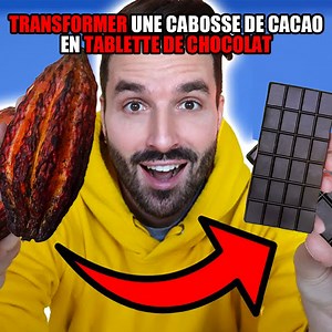 Transformer une cabosse de cacao en tablette de chocolat 🍫 | Carl Is Cooking