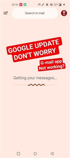 Gmail app not working problem solution #gmail #goggle #problem