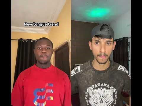 Who did this tongue challenge best ???❤️ #duet #magic