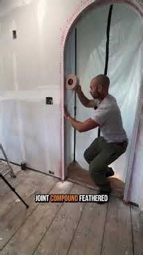 Why Don’t We Build Arches Like This in the USA? (Drywall Trick Explained)