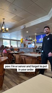 Server Forgets Order — Hilarious Restaurant POV