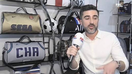 👜 Ce designer transforme des maillots de foot en sacs de cuir. Canon (mais luxueux). | RMC Sport