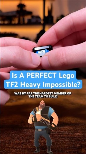 Is A PERFECT Lego TF2 Heavy Impossible? #lego #tf2 #teamfortress2