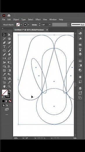 How to Design M+Rabbit Logo in Adobe Illustrator | Logo Tutorial | Graphic Designer Tips #tutorial