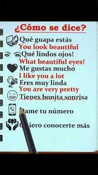VOCABULARIO BÁSICO EN INGLÉS – APRENDE INGLÉS PARA PRINCIPIANTES 📖🇺🇸🤩 #ingles #aprenderingles