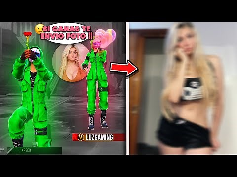 LUZ GAMING ME ENVÍA FOTO PRIVADA SI COMPLETO ESTE RETO !!😱