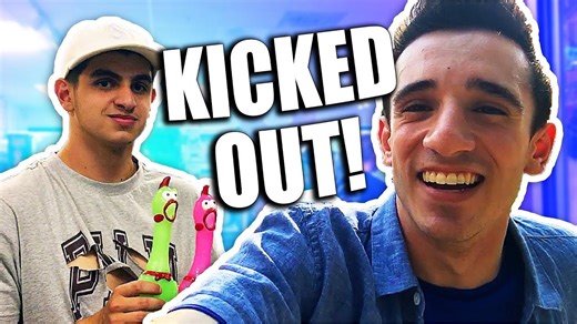 Screaming Chicken Prank in Public