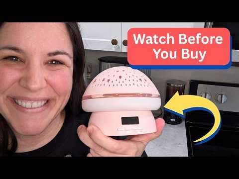 Kids Star Projector Night Light with Remote & Timer Review