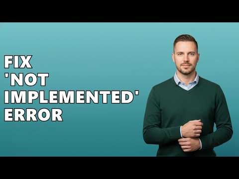 What Does Not Implemented Mean In Outlook?