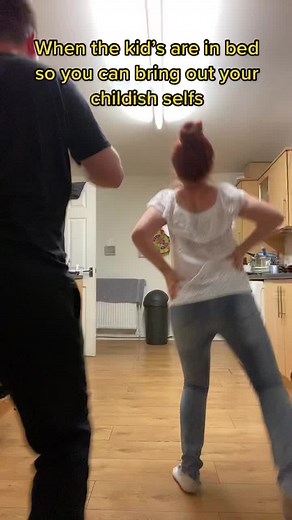 Playful Kitchen Dance Party with Friends