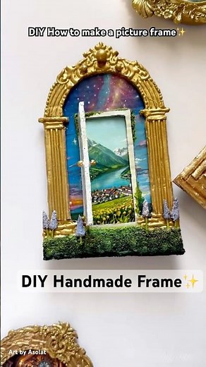 The Final result | DIY How to make a picture frame