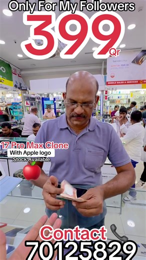 🤩 399qr 17 Pro Max Clone 🍎 #creatorsearchinsights #foryoupage #trending #keepsupporting #viral
