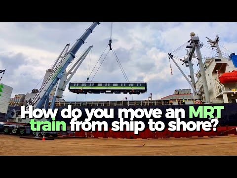 How did we transport our 1st Cross Island Line #CRL train? 🎉🚄