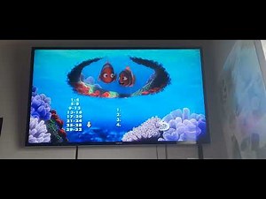 Finding Nemo 2-Disc Collector's Edition 2004 UK DVD Menu Walkthrough