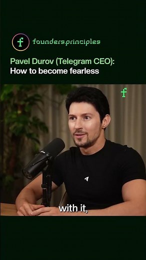 Pavel Durov (Telegram CEO): How to become fearless #paveldurov #successmindset