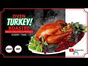 ✅Your First Turkey! Easy Roast Turkey for Beginners for Thanksgiving!🎄🦚