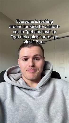 Ain’t this the truth. Real long-term results takes time. Stop looking for the quick fix.