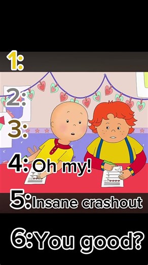 Ranking caillou new adventure moments 😭