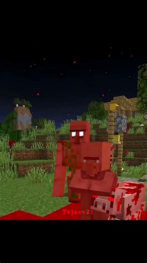 This Mod add Blood Golem in Minecraft!😱 #minecraft