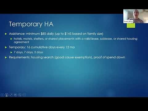 The Homeless Assistance and Housing Support Programs