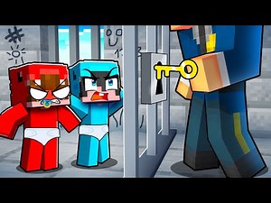 Fuimos ENCARCELADOS como Bebés en una GUARDERÍA en Minecraft...