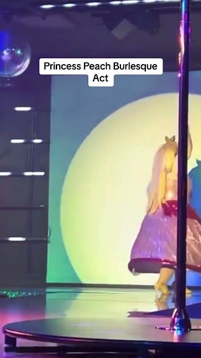 Princess Peach Burlesque Act