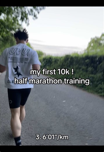 seemingly no adverse effects from that high5 gel i took; i have an SIS one to trial too dk why i felt awful this entire run but i did pick up a bit after fuelling 😭 finished the run feeling less haggard than tuesdays 8k too. im doing my first ever parkrun this saturday ! hoping to do sub30mins which my brother said i should aim for sub 27mins but my last (and only) 2 5ks were 35 and 31mins respectively #running #runtok #halfmarathon #fyp #halfmarathonrunner #10k #10krun #run #halfmarathontraini