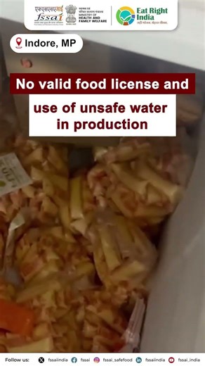 Unsafe Ice Candy Unit Exposed: Madhya Pradesh Food Safety Enforcement Drive #FSSAI
