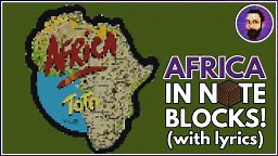 Toto - Africa | Minecraft Note Block Song Minecraft Map