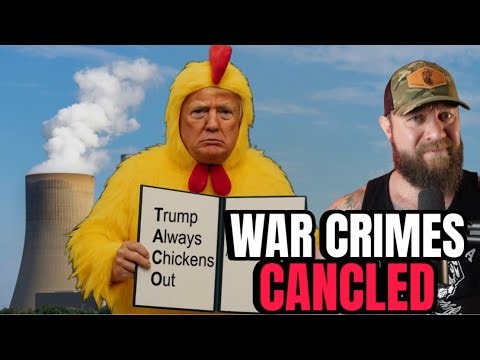 Trump Chickens OUT of 48 Hour Iran Power Plant Strike BLUFF