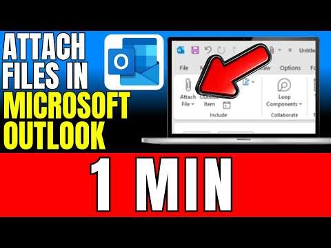 How To Attach Files In The New Microsoft Outlook (2026)