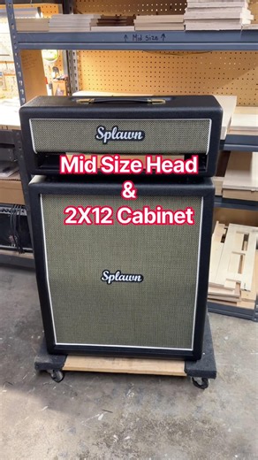 Mid Size Head & 2X12 Cabinet #splawnamplification # #woodworking #guitarist #guitarplayer #fyp #fypシ