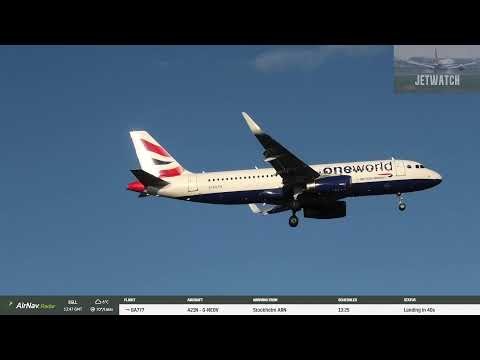 LIVE LONDON HEATHROW CHRISTMAS EVE