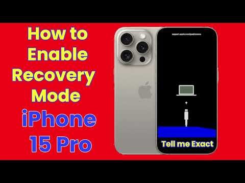 How to Enter Recovery Mode on iPhone 15 Pro (Force Restore)