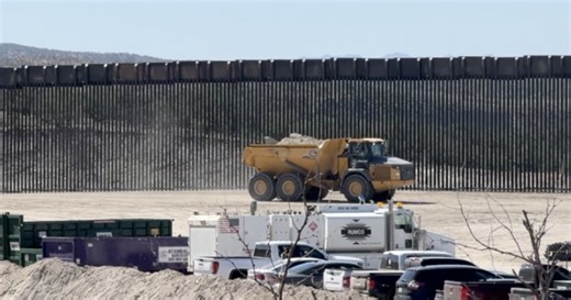 Second border wall construction underway in Southern Arizona
