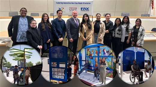 Student-designed cooling shelters to roll out in Fresno this summer