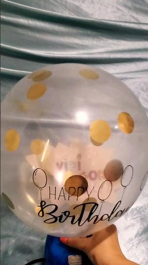 HAPPY BIRTHDAY BALLOON INFLATION AND DEFLATION!!!