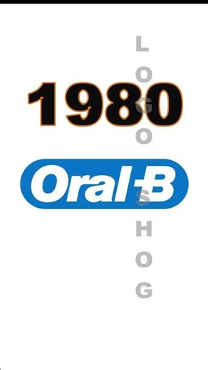 Oral-B Logo Evolution #trending #viral