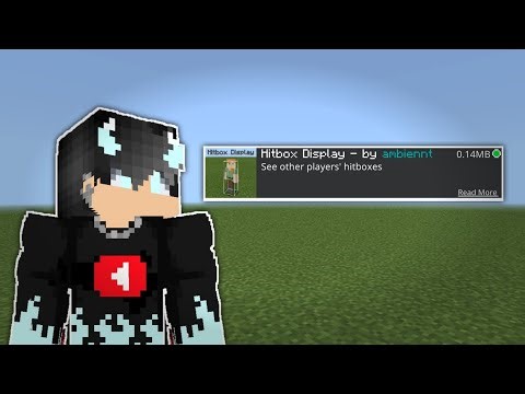 Hitbox Display Texture Pack for MCPE 1.21+ 🔥✅