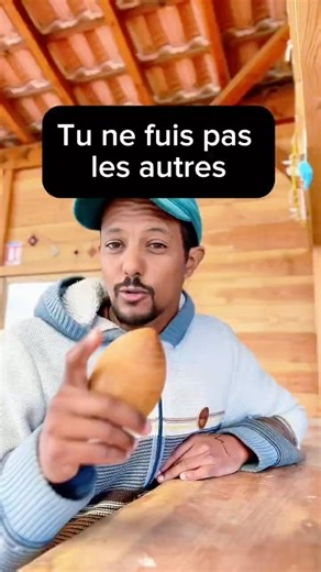 You don't run away from others