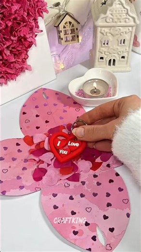 present gift box 🎁 DIY present box meking for valentine's Day | easy paper craft ideas #shorts#craft