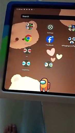 I got orange among us on my pad#amongus